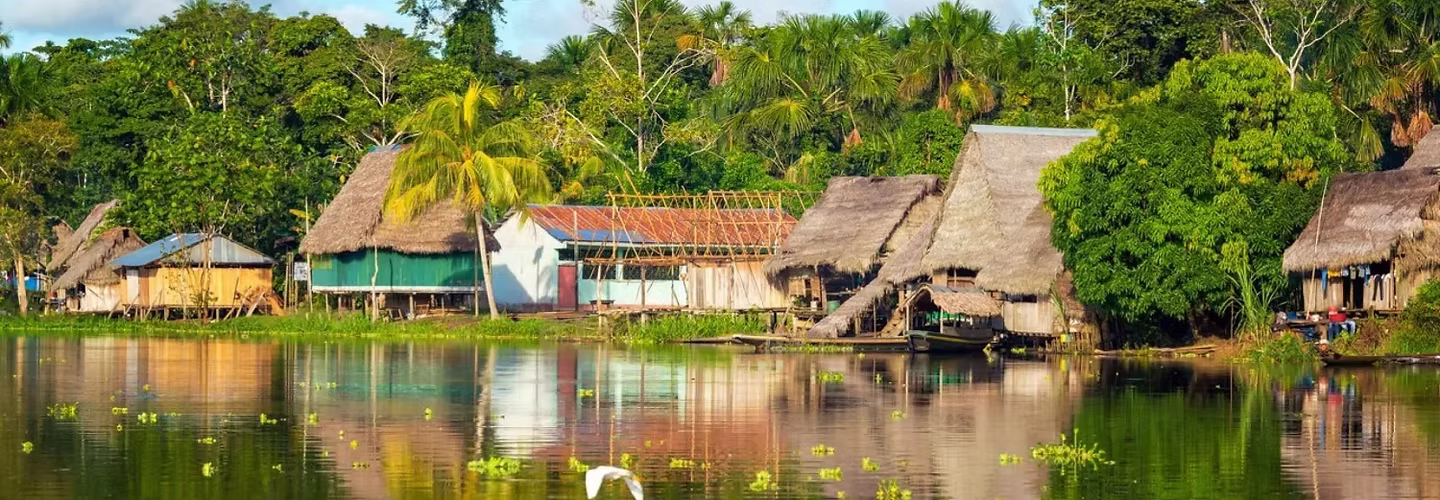 selva y río Amazonas desde Leticia